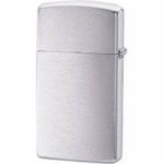 1600 ZIPPO UP.- SLIM BRUSHED CHROME