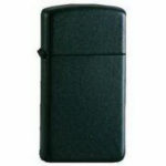 1618 ZIPPO UP.-SLIM BLACK MATTE