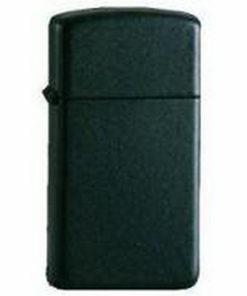 1618 ZIPPO UP.-SLIM BLACK MATTE