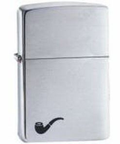 200 PL ZIPPO UP.- BRUSH FIN. PIPE LIG
