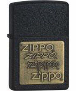 362 ZIPPO UP.- ZIPPO BLACK CRACKLE